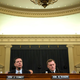 James Comey, director of the FBI, and Michael Rogers, director of the National Security Agency, testify during a House Permanent Select Committee on Intelligence hearing concerning Russian meddling in the 2016 United States election March 20, 2017, in Washington, D.C. (Zach Gibson/Getty Images)